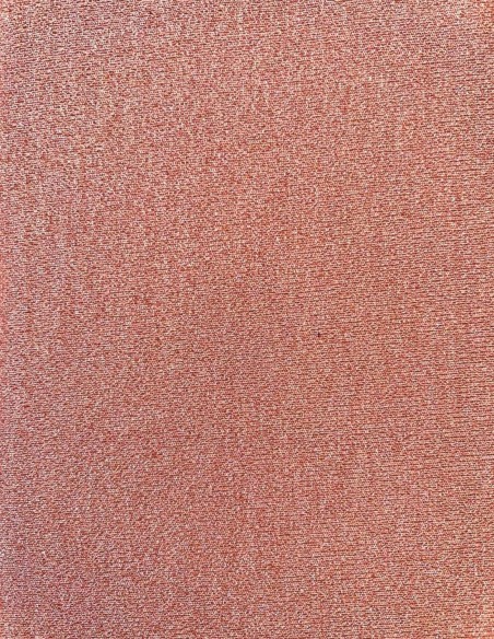 Long pink knitted party dress.