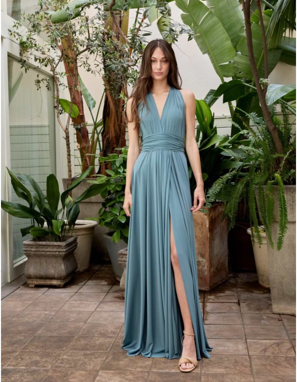 Robe longue de soirée mariage pour les invités | INVITADISIMA