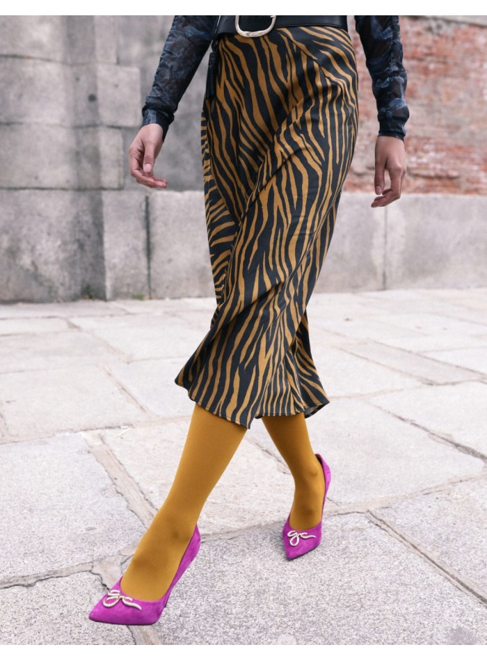 Bougainvillea suede party shoe with decorative...