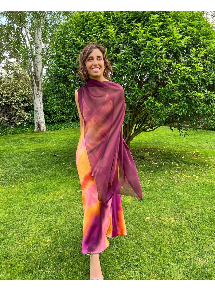 Couche longue en gaze vinicole cationique à...