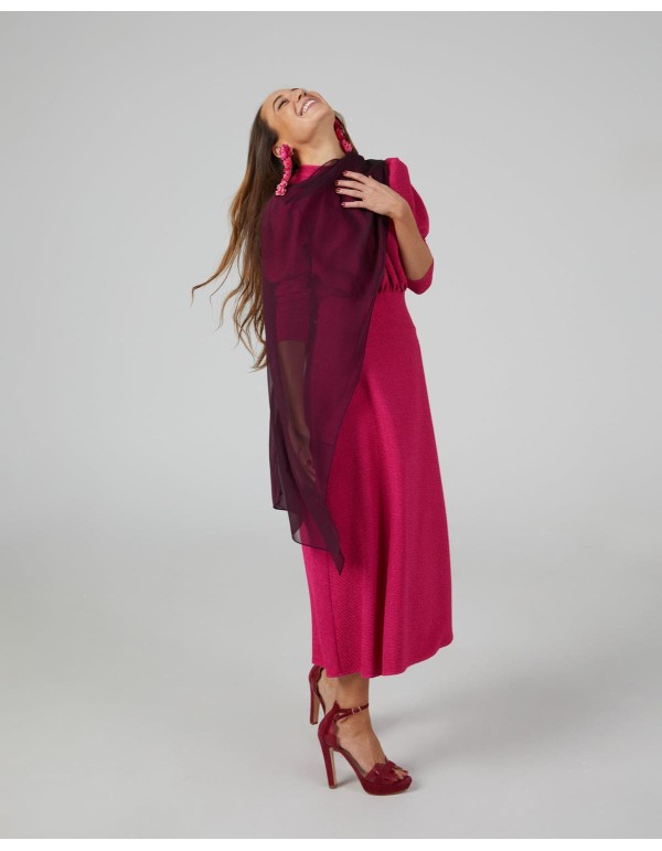 Long layer in double thread cationic wine gauze 2